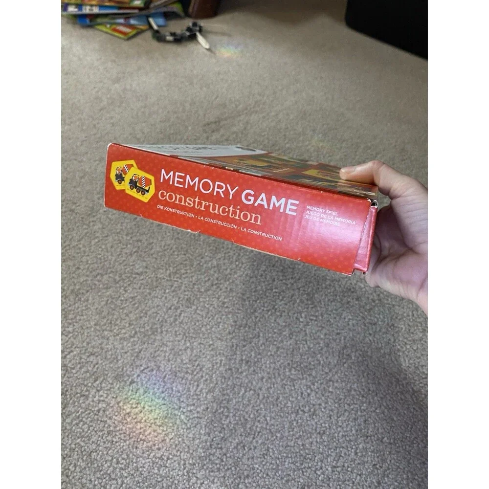 Petit Collage Construction Memory Game 24 Cards Ages 3+